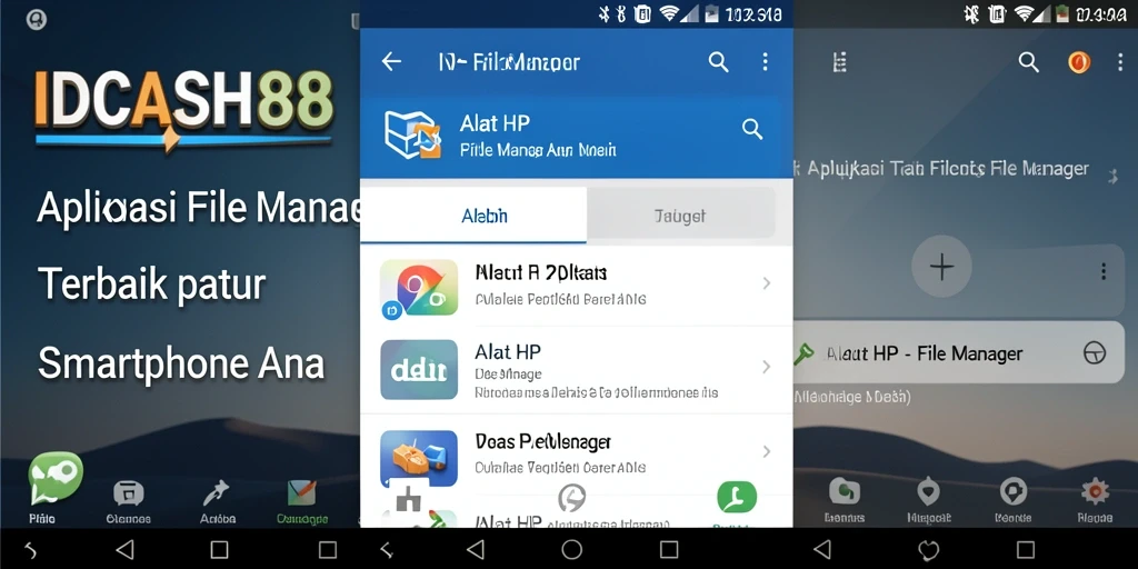 Tampilan antarmuka IDCASH88 yang bersih dan mudah digunakan.
